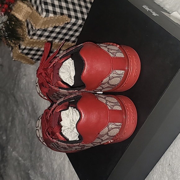 Mens Coach Clip Low Top Sneaker - Picture 4 of 5